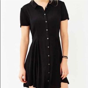 Kimchi Blue Button Up Open Back Dress